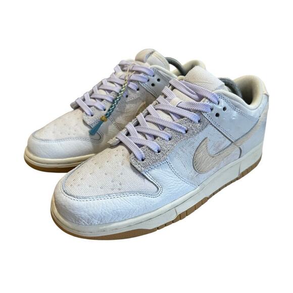 NIKE Atmos DUNK LOW RETRO QS Size 9 Japan Exclusive White/ Cream